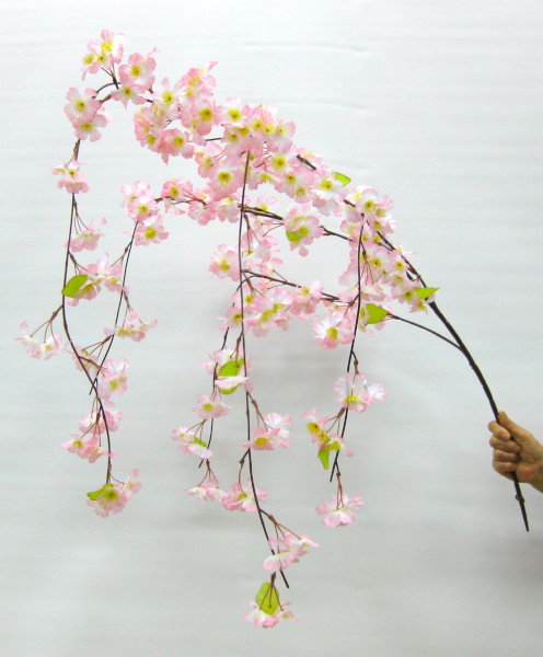 乐天商城 - 造花 しだれ桜大枝 5本セット
