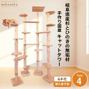 【 ねこハウスシリーズ 】 キャットウォーク キャットタワー キャットツリー 部屋中に 猫の遊び場 を 自由自在 に構築 天井突っ張り型 も販売中 豊富なオプション 追加部材 続々開発中