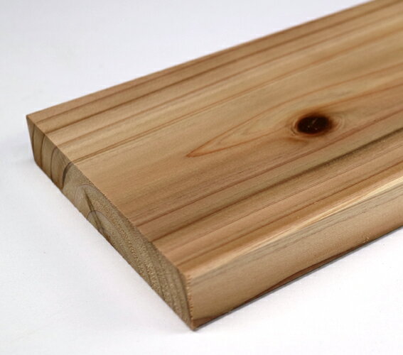 杉乾燥仕上げ材 木材 4面プレーナー仕上げ角糸面取19・25×100×990～2990厚み×幅×長さ(ミリ)