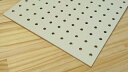 シナ有孔(穴あき)ボード 【5.5x910x600mm】2300g