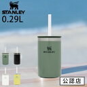 正規品 公認店 スタンレーエブリデイ缶クーラーカップ 0.29L タンブラー ストロー付き 保冷 フタ 350ml缶 缶ホルダー 3WAY コップ カップ ステンレス 真空断熱 結露しない 食洗機対応 BPAフリー おしゃれ シンプル ギフト ビール ジュース プレゼント