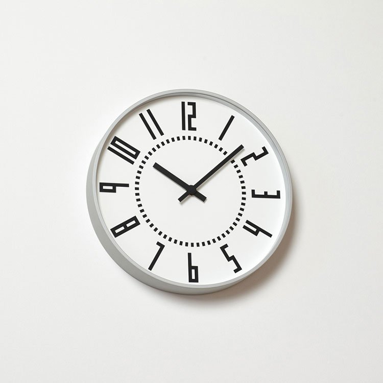 掛け時計 eki clock[エキ クロック］ Lemnos[レムノス］ TIL16-01 スイープムーブメント スイープセコンド 壁掛け時計 時計 壁掛け ウォールクロック 駅 ビンテージ 北欧 デザイナーズ 五十嵐威暢 かわいい おしゃれ プレゼント 新築 出産 新築祝い フェミニン