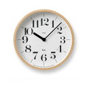 掛け時計 RIKI CLOCK WR-0401s【壁掛け時計 時計 北欧 インテリア雑貨 おしゃれ 壁掛け シンプルナチュラル 渡辺力 かわいい 可愛い 壁掛け...