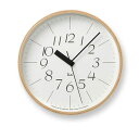 電波時計 壁掛け RIKI CLOCK RC WR07-10【おしゃれ 壁掛け時計 インテリア 掛け時計 渡辺力 RIKI WATANABE アナログ 掛け時計...