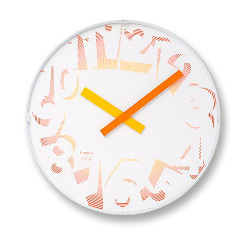 掛け時計 SPREAD SPL08-12 / SPL08-13【壁掛け時計 壁 時計 掛時計 クロック ウォールクロック WALLCLOCK インテリア雑貨 デザイン かわいい おしゃれ プレゼント 誕生日プレゼント 新築祝い 結婚祝い】