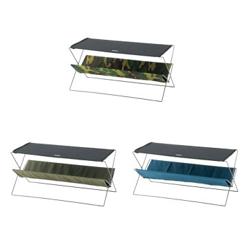 フォールディング テーブル【机 折りたたみ式 コンパクト シンプル おしゃれ 機能的 軽い キャンプ用品 ロースタイル アウトドア レジャー 人気 かっこいい 手軽 持ち運び 便利 インテリア カモフラ柄 マガジンラック 夏フェス】