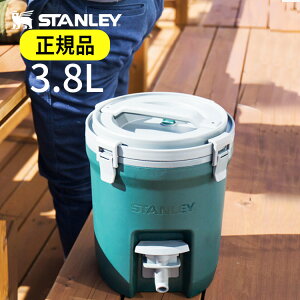 STANLEY スタンレー Water jug ウォータージャグ 3.8L タンク 水 コンテナ キャンプ用品 部活 防災 防災グッズ レジャー 保冷 行楽 ウォータータンク ウォーターサーバー おしゃれ 登山 運動会 アウトドア 野外 夏フェス 父の日 誕生日プレゼント 実用的