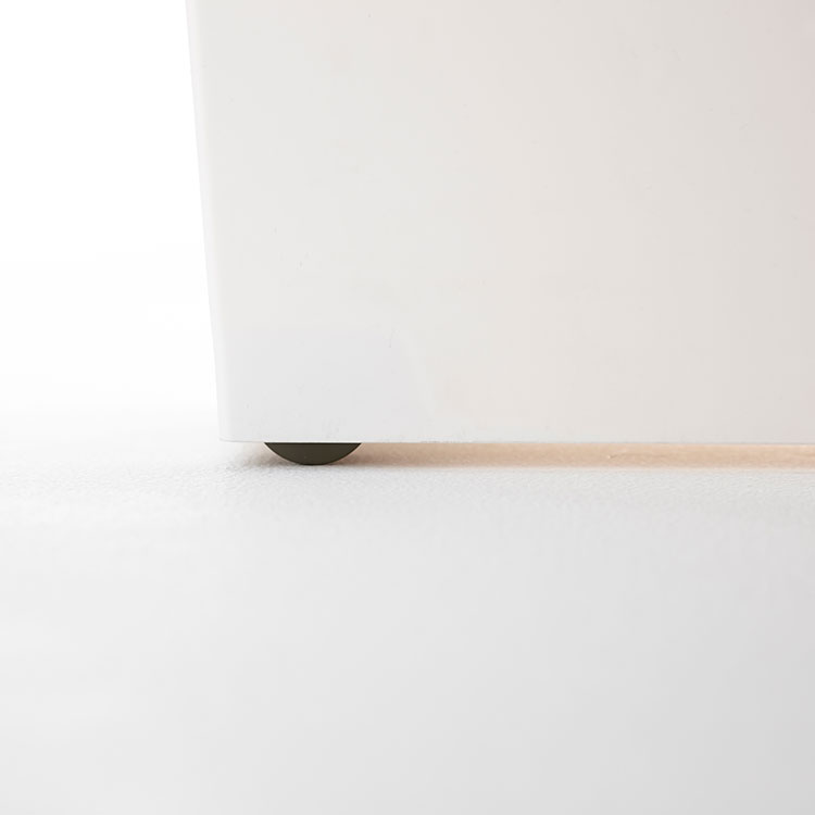 ゴミ箱 フタ付 キャスター付 クード シンプル ワイド 36L [KCUD simple wide］【ダストボックス 分別 スリム おしゃれ くずかご キッチン ふた付き ごみ レジ袋スタンド 縦型 蓋付きゴミ箱 かわいい ブラック 白 ホワイト モノトーン 一人暮らし】