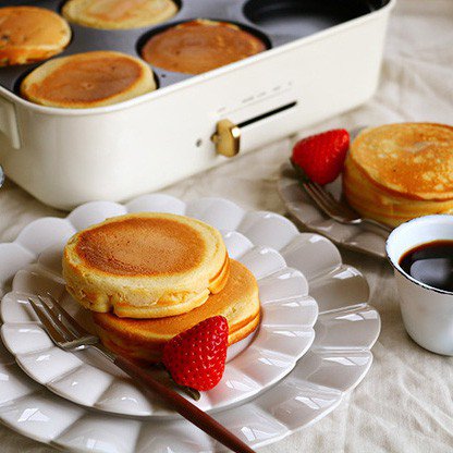 BRUNO（ブルーノ） コンパクトホットプレート用マルチプレート【ピザ 目玉焼き ホットケーキ 電気プレート キッチン家電 コンパクト 調理器具 雑貨 北欧 インテリア雑貨 ナチュラル おしゃれ家電 レトロ 入学祝い プレゼント 新生活 誕生日 時短】