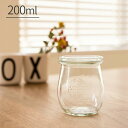 キャニスター WECK ウェック チューリップシェイプ 200ml【チューリップ型 保存 容器 保存容器 ガラス 調味料 スパイス 小物 小分け ガラス瓶 シンプル キッチン収納 キッチン 台所 テイスト かわいい 北欧 インテリア雑貨 おしゃれ ギフト 女性 引っ越し祝い】