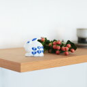 Lisa Larson リサ・ラーソン 陶器 ひかりのうさぎ あおい 陶器 波佐見焼 2023 ウサギ 干支 置物 兔 北欧 お正月 オブジェ 新年 送料無料 リサラーソン 卯 おしゃれ かわいい 可愛い ギフト インテリア 雑貨