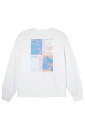 セール40%OFF MILKFED. ミルクフェド 103241011016 SWEETS L/S TEE MILKFED. ロングスリーブTシャツ WHITE 正規通販 レディース