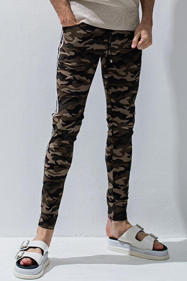 楽天モロトフカクテルRESOUND CLOTHING リサウンドクロージング BASIC-ST-008 Blind LINE PT ブラインドラインパンツ CAMOKHAKI 正規通販 メンズ