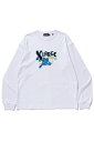 セール30%OFF XLARGE エクストララージ 101231011010 UNEXPECTED L/S TEE XLARGE ロングスリーブTシャツ WHITE 正規通販 メンズ レディース