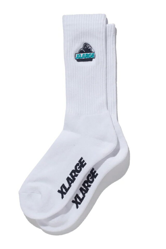 楽天モロトフカクテルXLARGE エクストララージ 101232054001 SLANTED OG EMBROIDERED SOCKS XLARGE ソックス WHITE 正規通販 メンズ レディース xlarge