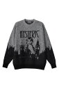 HYSTERIC GLAMOUR ヒステリックグラマー 02253NS12 LONDON CALLINGジャカード セーター BLACK 正規通販 メンズ レデ...