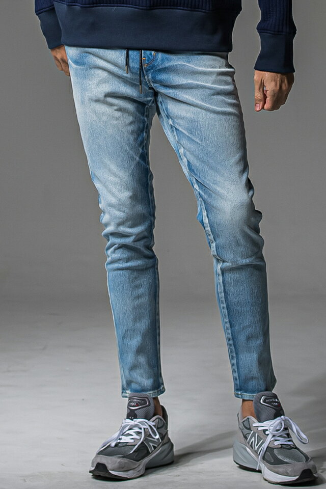 RESOUND CLOTHING リサウンドクロージング RC37-ST-020 MICK DENIM JERSEY ミックデニムジャージーンズ LIND 正規通販 メンズ 2025年9月25日入荷予定