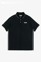 TFW49 ティーエフダブリューフォーティーナイン T102510009 LINE SLEEVE POLO ラインスリーブポロシャツ BLACK 正規通販 ゴル...