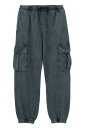 X-girl エックスガール 105251031007 FADED CARGO SWEAT PANTS カーゴスウェットパンツ LtBLUE 正規通販 レディー...