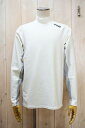 TFW49 ティーエフダブリューフォーティーナイン T102420027 SIDE MESH MOCKNECK LS モックネックロングスリーブTシャツ WHITE × GRAY 正規通販 メンズ ゴルフ(4)