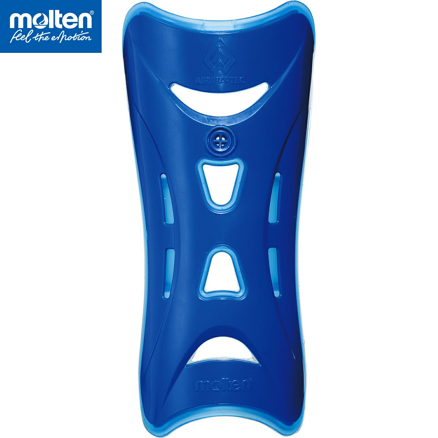 モルテン公式 | molten エアラップテックシンガード ブルー (GC0023-B) | サッカー関連 | すねあて | ..