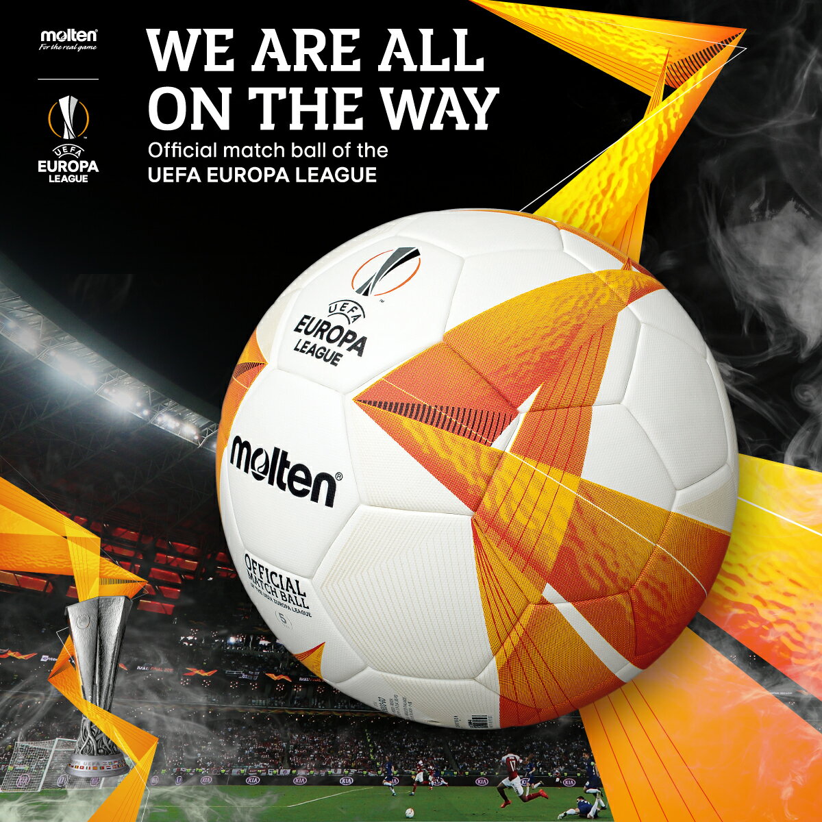 molten モルテン サッカーボール 中学生以上 5号球 検定球 UEFAヨーロッパリーグ20-21 レプリカ F5U4000-G0通販セール サッカー 用品 セール