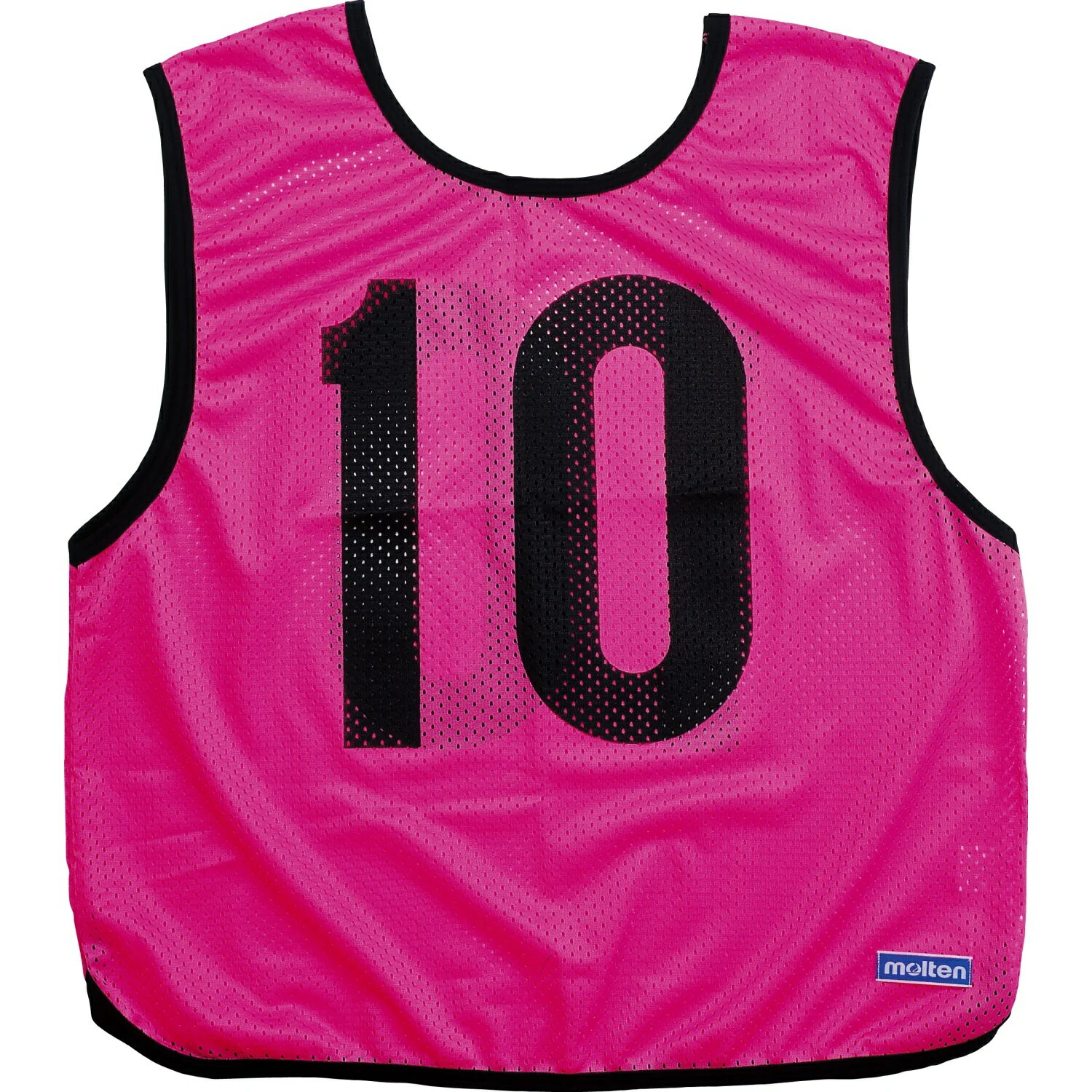 molten｜モルテン 公式｜ゲームベスト 蛍光ピンク10枚セット (番号1～10) GB0113-PK