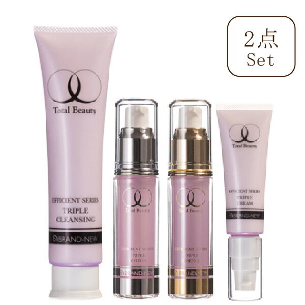 スキンケア 化粧水30ml/美容液30ml/選べる2点セット BRAND-NEW エフィシェントシリーズ バレンタイン ギフト プレゼント 【店頭受取対応商品】