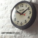 ARTWORKSTUDIO アートワークスタジオ ：Engineered-clock エンジニアードクロック 時計／掛け時計／壁掛け時計／ウォールクロック／インテリア／ビンテージ／モダン／西海岸／リビング／ダイニ…