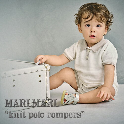 /3MARLMARL ޡޡ롧˥åȥݥѡ knit polo rompersΥåԥ.Τ.å̵ϥ˥åȥ꡼...