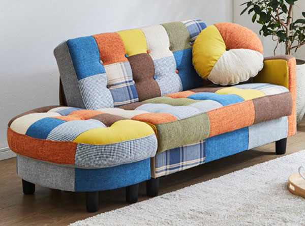 送料無料 カウチソファ サリーDX