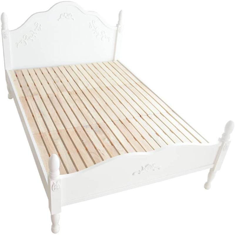 ダブルベッド デルタ DELTA ホワイト色(3)