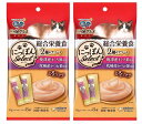 【セット販売】銀のスプーン 三ツ星グルメ にっぽんSelect とろリッチ 2種のお魚味アソート 48g(6g×8本)×2コ 総合栄養食