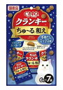 いなば チャオ (CIAO) クランキー ちゅ〜る和え 国産 本格だしミックス味 (6g×7袋) 猫 猫用 おやつ キャットフード 大容量 人気 ※賞味期限20...