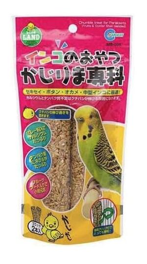 マルカン インコのおやつ かじりま専科 2本入り 鳥 おやつ スナック・ビスケット まとめ買い