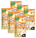 いなば チャオ CIAO ピュアちゅ~る とりささみ 14g×4本 6個セット 猫 猫用 液状 おやつ 着色料 香料 化学調味料 不使用 グレインフリー 国産 ...