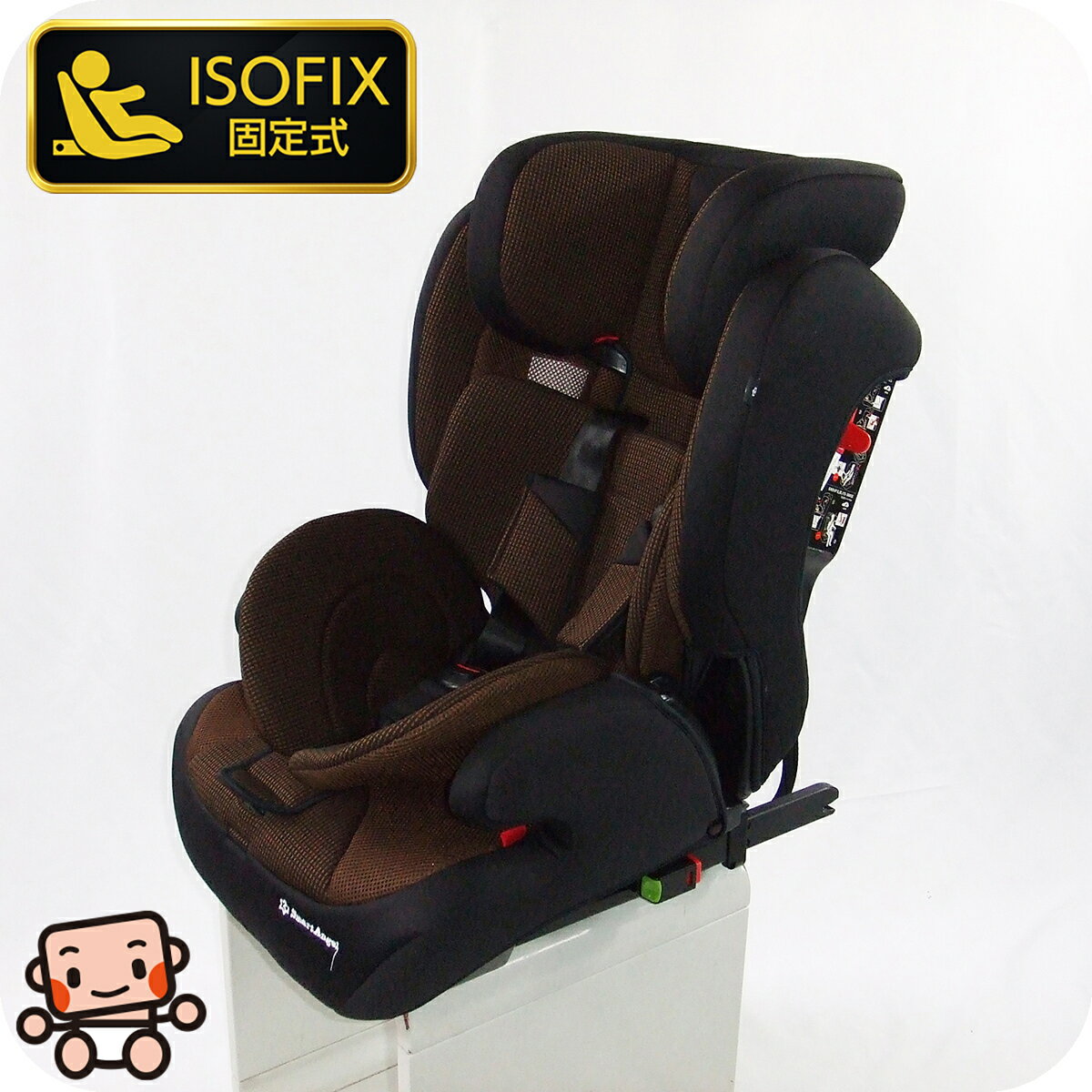 【お得っ!厳選中古】超美品 ジュニアシート スマートエンジェル ハーネスジュニアFIX チャイルドシート 中古ジュニアシート【A.美品】【送料無料】【中古】n1182666239
