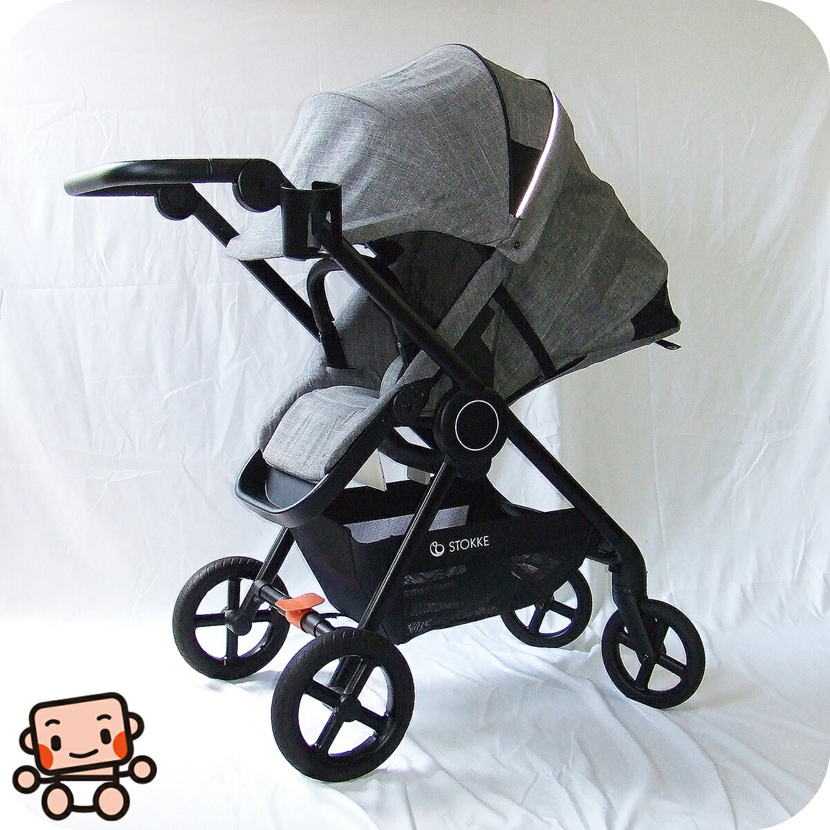 【お得っ!厳選中古】美品 ベビーカー ストッケ ビート Stokke BEAT 両対面式 中古品 中古ベビーカー【A.美品】【送料無料】【中古】n1194041038