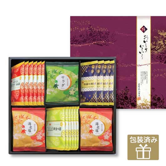 【クーポン有】【10%OFF】 お歳暮 冬ギフト お菓子 お歳暮 ギフト 金澤兼六製菓 おいしさいろいろ 5種25枚 あられ・おかき プチギフト お菓子 御歳暮...