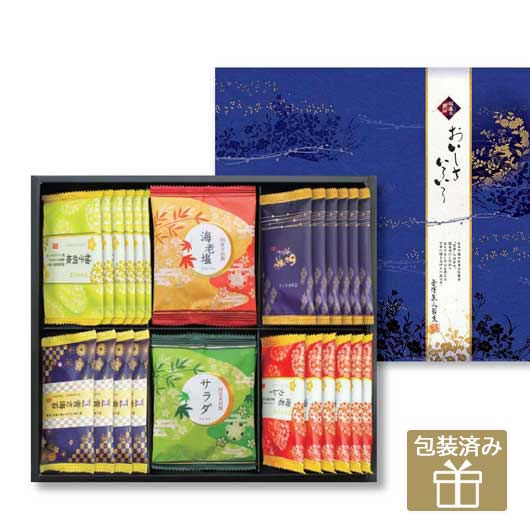 【クーポン有】【10%OFF】 お歳暮 冬ギフト お菓子 お歳暮 ギフト 金澤兼六製菓 おいしさいろいろ 6種28枚 あられ・おかき プチギフト お菓子 御歳暮...