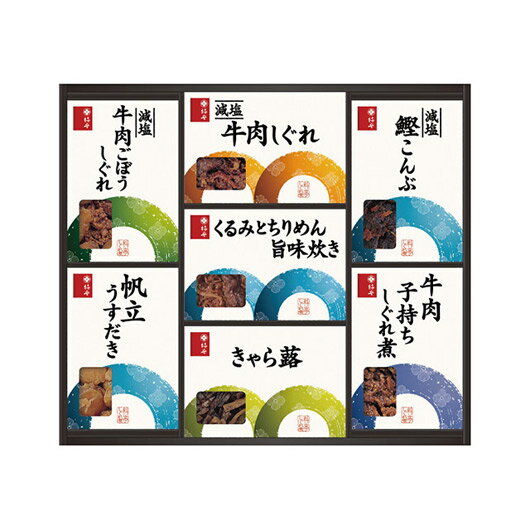 【クーポン有】 お歳暮 冬ギフト グルメ ギフト 和風惣菜セット 【送料無料】 柿安本店 料亭しぐれ煮詰合せ 和風惣菜セット ギフト 和風惣菜セット 6000円...