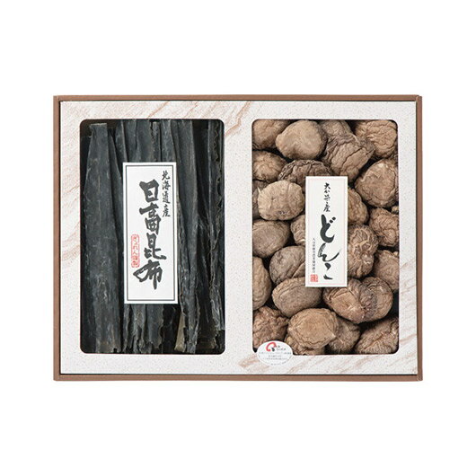 【クーポン有】 お歳暮 冬ギフト グルメ ギフト しいたけ 【送料無料】 大分産 どんこ・北海道日高昆布詰合せ しいたけ ギフト しいたけ 6000円 人気 6...