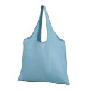 【クーポン有】【40%OFF】 エコバッグ 折りたたみ コンパクト 【あす楽】 テラッソ/再生PETマルシェエコバッグ スカイブルー エコバッグ 即納 販促品 激安 エコバッグ 500円 人気 400円台 敬老会 プレゼント イベント エコバ