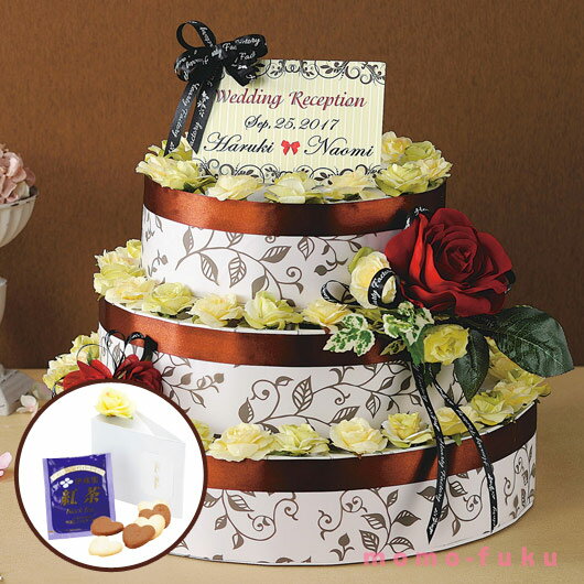 【25%OFF】 結婚式 プチギフト ウェルカムボード 【送料無料】 ロマネスク・ココ（ハートクッキ ...