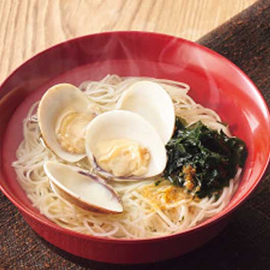 【クーポン有】 お歳暮 冬ギフト グルメ お歳暮 ギフト 【送料無料】 お湯をかけるだけ・白だし蛤にゅうめん 麺セット 御歳暮 冬ギフト 結婚 出産 内祝い 香...