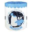 販促品 トイレットペーパー 【送料無料】 アニマルシリーズ トイレットロールダブル(30m)(ペンギン)【100個単位】 トイレットペーパー 保育園 運動会 景...
