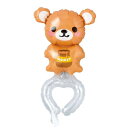 【クーポン有】 販促品 バルーン 【送料無料】 うでピタバルーン1個(くま) バルーン 販促品 バルーン 400円 人気 300円台 敬老会 プレゼント イベン...