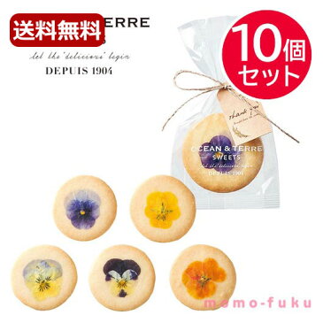 【クーポンあり】プチギフト お菓子 退職 【送料無料】 【あす楽】 エディブルフルールクッキー【10個セット】 クッキー セット プチギフト お菓子 出産内祝い 出産 内祝 即納 引き菓子 ギフト クッキー セット 3000円 人