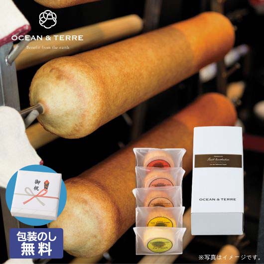 【クーポン有】 お歳暮 冬ギフト お菓子 お歳暮 ギフト 【包装】Premium フルーツバームセットE バウムクーヘン オーシャンテール プチギフト お菓子 ...