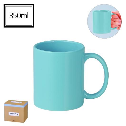 【クーポン有】【30%OFF】 景品 販促品 セルトナ・スタイリッシュマグカップ(ブルー） マグカップ マグカップ プチギフト 激安 マグカップ 400円 人気 300円台 敬老会 プレゼント イベント セール sale